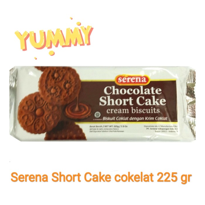 

SERENA CHOCOLATE SHORT CAKE 225G