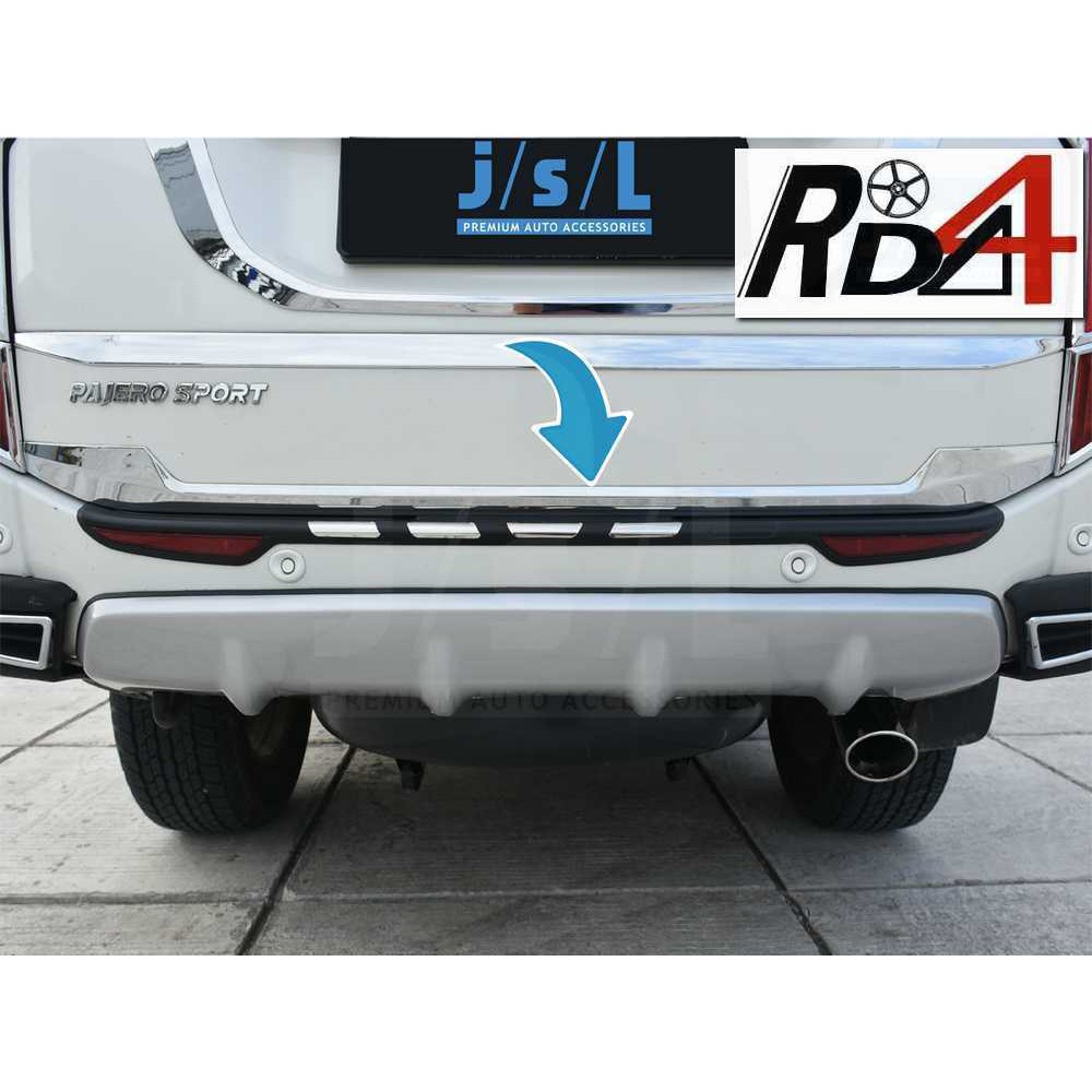 List Pintu Belakang Bawah All New Pajero 2016 Chrome JSL