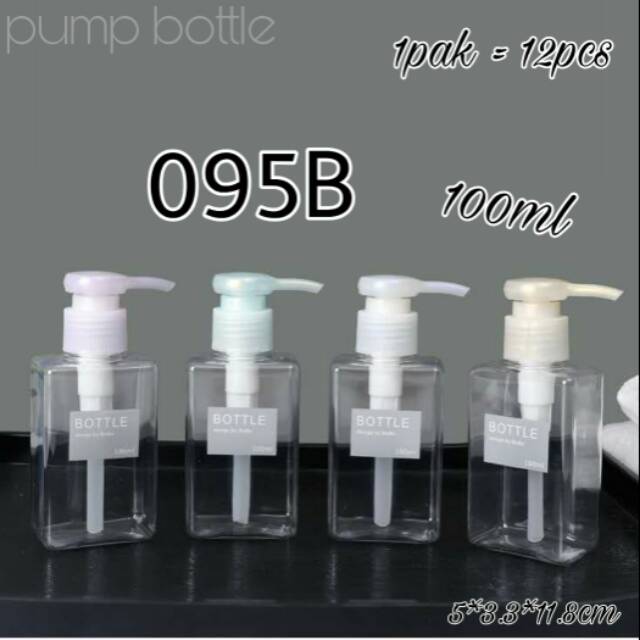 Botol pump 100ml kode 095Ai