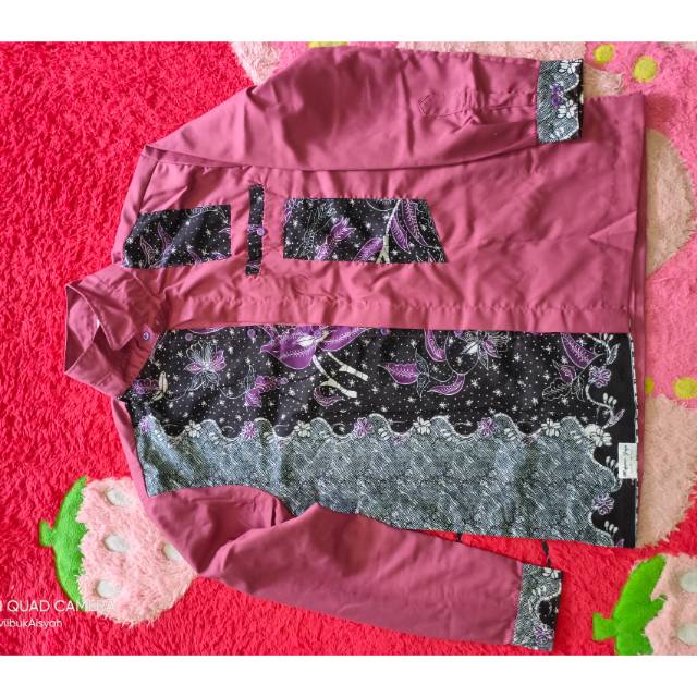 Batik Pria Majama jaya ungu / batik couple