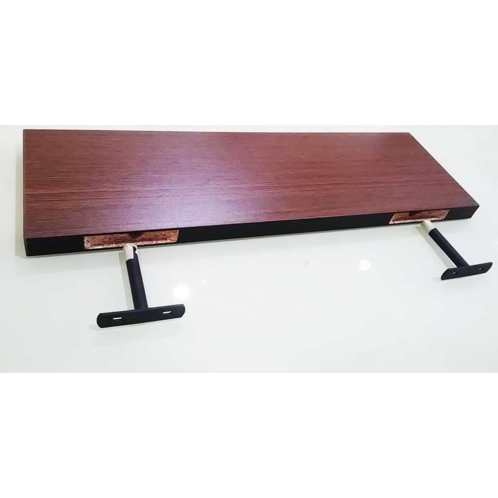 Ambalan / Rak Dinding / Shelf Praktis Minimalis Motif Kayu 60 cm