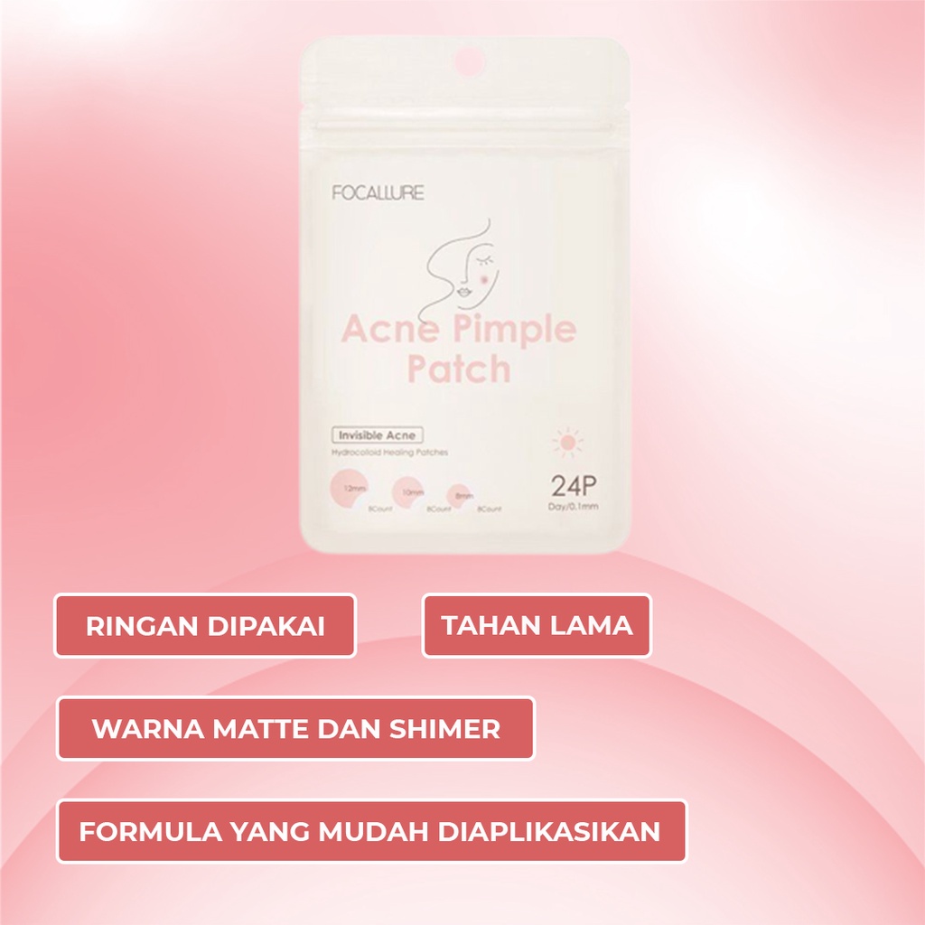 [ SKINHOUSEID ] PAKET BUNDLING FOCALLURE Spot Patch Acne Treatment Day &amp; Night | BODY MIST SKINHOUSEID 55ml