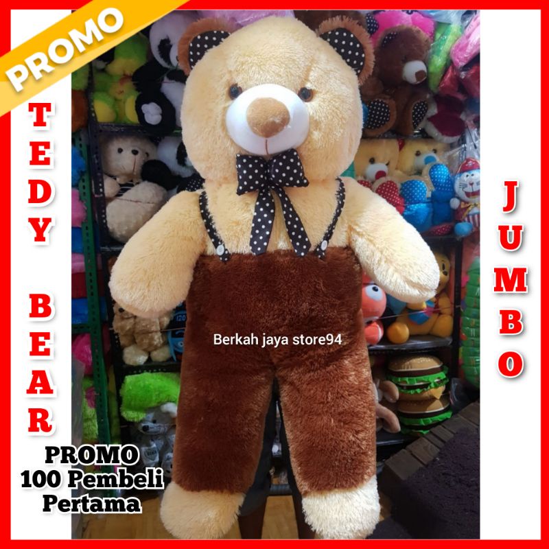 Bonek Jumbo / Boneka Teddy bear Jumbo / Boneka Beruang Besar / Boneka Beruang Murah