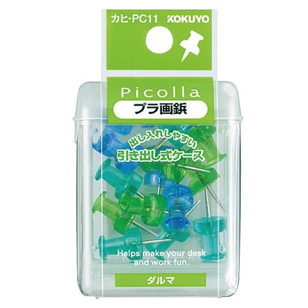 

KOKUYO PICOLLA - KAHI-PC11 - PUSH PIN MIXED COLOR