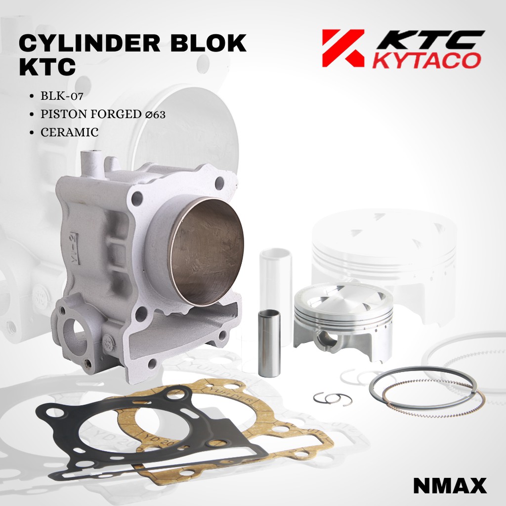 Blok Seher ktc Nmax aerox R15V3 WR155 63mm ceramic BLK-07