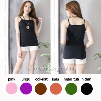 widya jumbo XXL tank top / singlet wanita dewasa | pakaian dalam katun