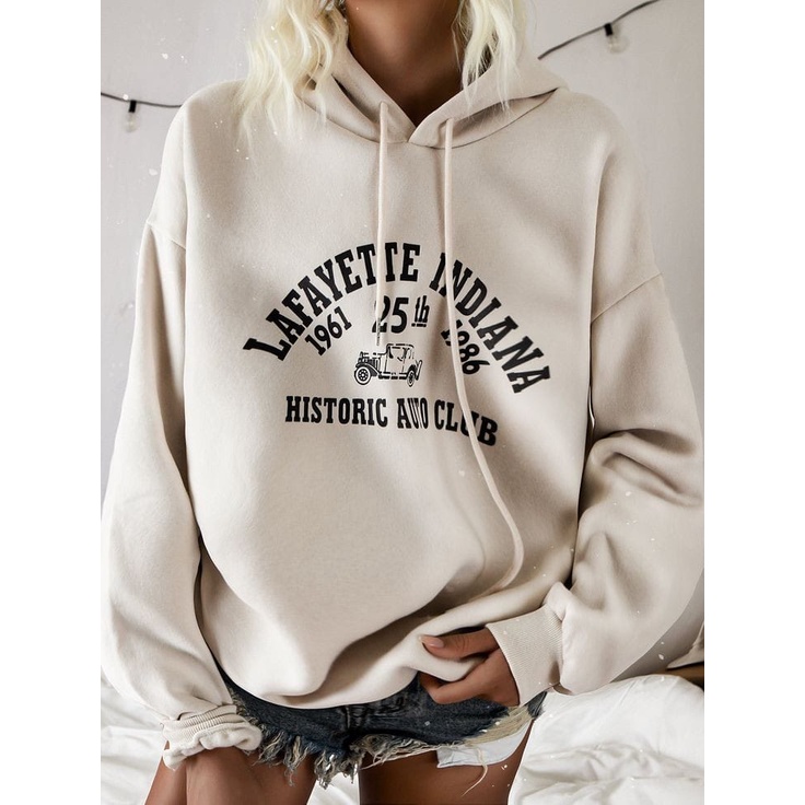 HoodiePolos Jumper Laffayette Indiana 1961 25Th 1986 Historic Auto Club SIZE M-XXL ( UNISEX )