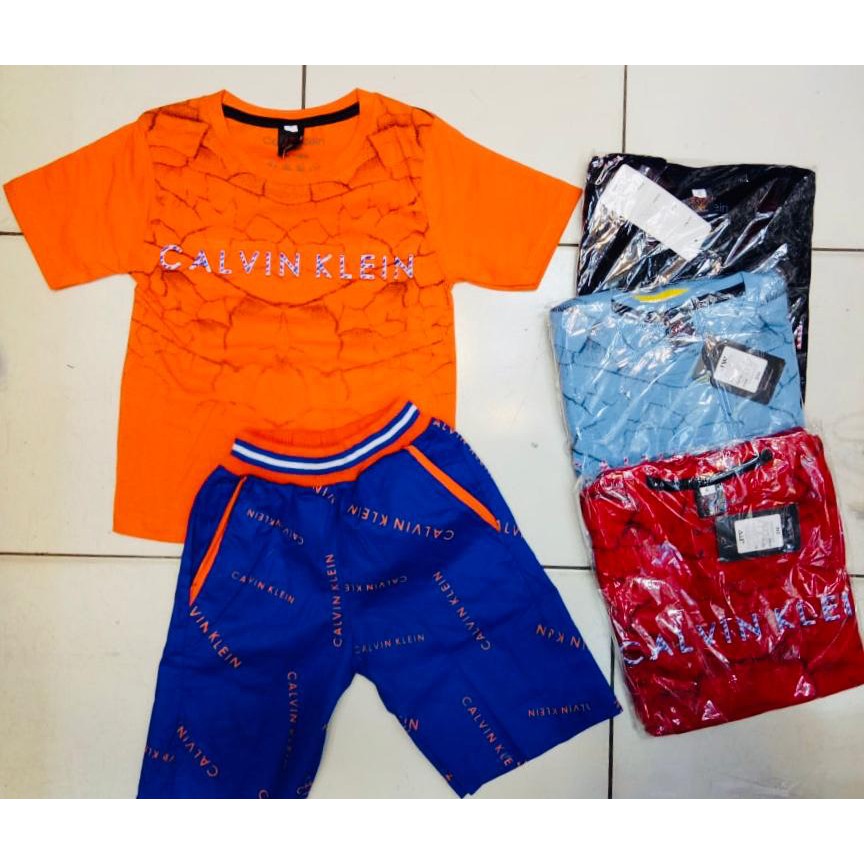 Setelan Anak Laki-laki Motif Calvin Klein 1Set / Baju Anak laki-laki 1set