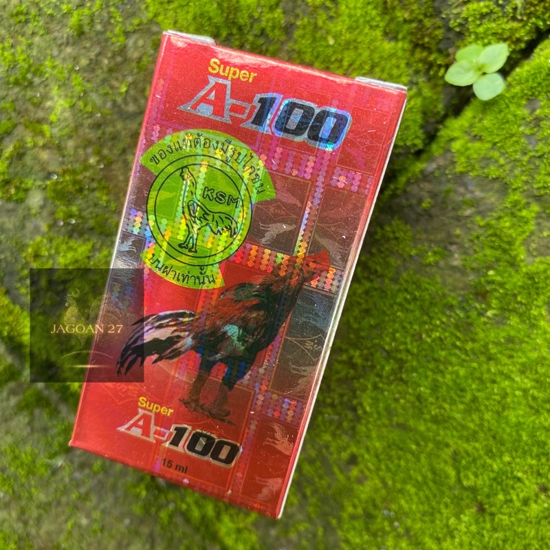 SUPER A 100 AYAM (15 ml) memulihkan ayam setelah tarung