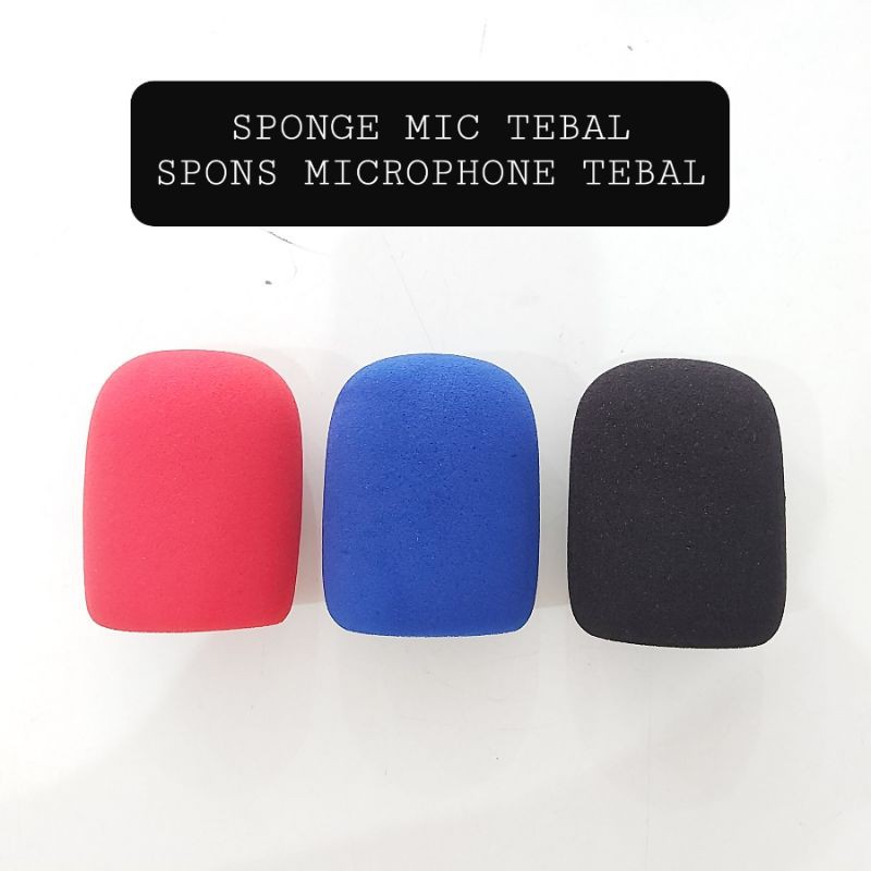 Sponge Microphone Tebal SPONS MIC