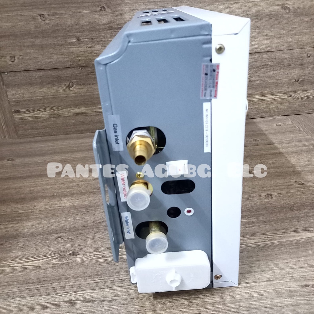 WATER HEATER GAS NIKO NK-6L ORIGINAL PUTIH