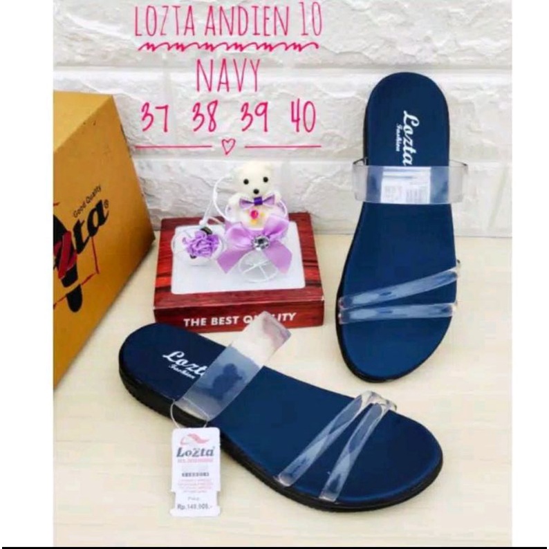 Sandal andien/Sandal kaca/Sandal lozta/Sandal cewek /Sandal kekinian