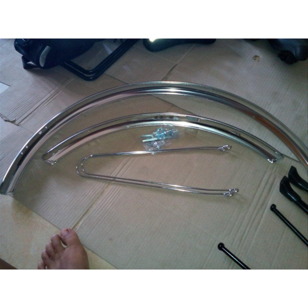 FADA -  spakbor fender sepeda touring stainless