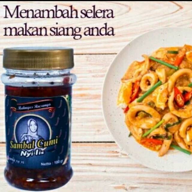 

Sambal Cumi Nyi iis