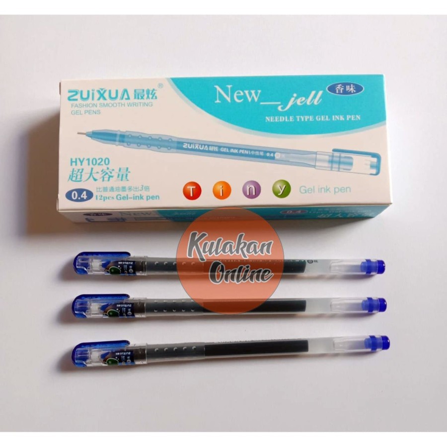 

Ballpoint / Pulpen Gel / Pen Gel 0.4 ZUIXUA- Biru HY1020