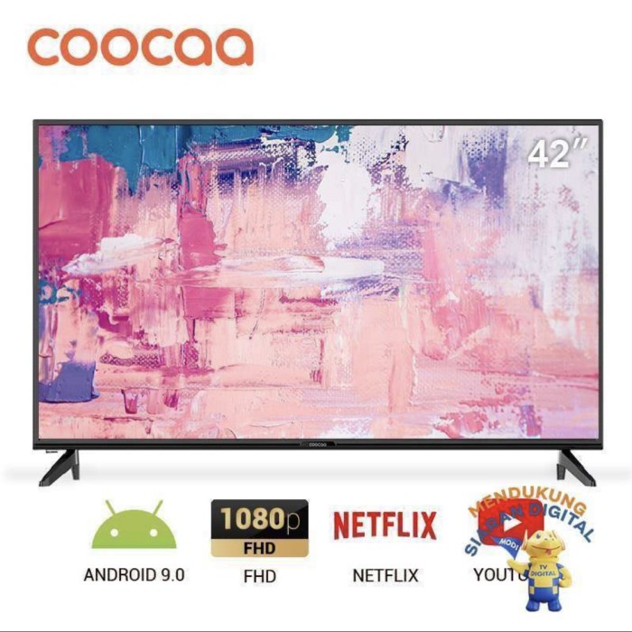 tv coocaa 42 inch smart tv android 42S3G