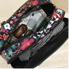 Murah Diskon PX501 TAS TRAVEL IMPORT PREMIUM JINJING TAS MUDIK CABIN BAG TRAVELLING KOPER BAJU BEPER