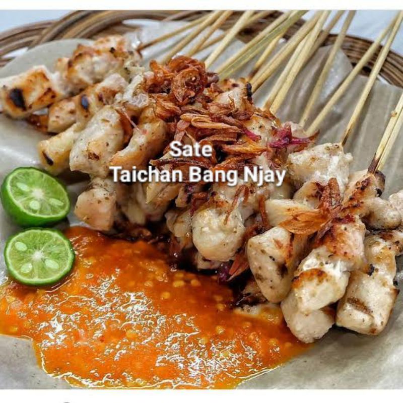 

Sate Taichan Campur Kulit