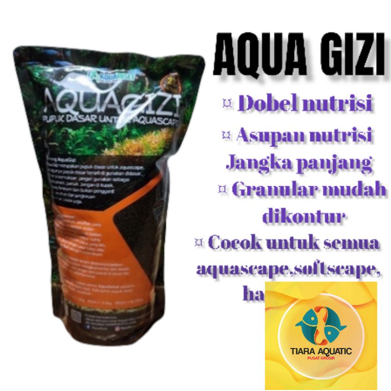 aqua gizi Pupuk Dasar Aquascape