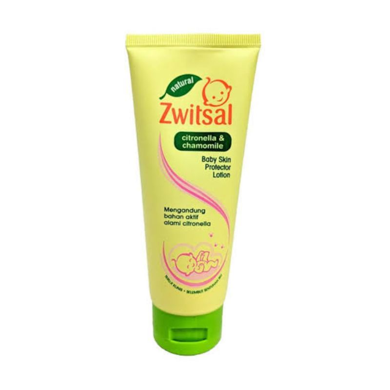 Zwitsal Baby Skin Protector Lotion Anti Nyamuk With Citronella &amp; Camomile - Zwitsal Losion Anti Nyamuk Bayi