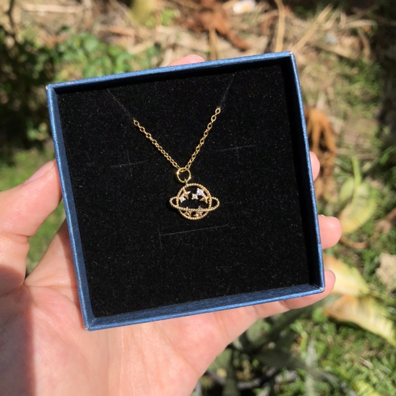 Kalung warna gold stainless steel rantai tipis “Sadhara”