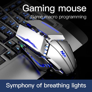 Dgt Mouse Gaming Mekanik 4800DPI 6 Tombol 4 Warna LED