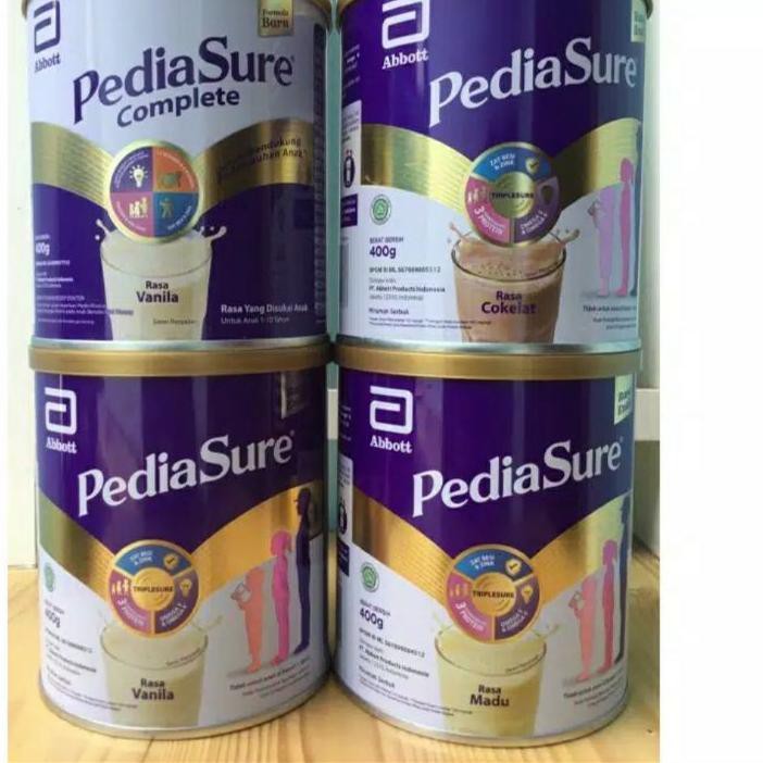 

4.4 COD PEDIASURE COMPLETE 400GR/PEDIASURE TRIPLESURE 400GR/VANILA/COKLAT/MADU/PEDIASURE 400GR/PEDIA