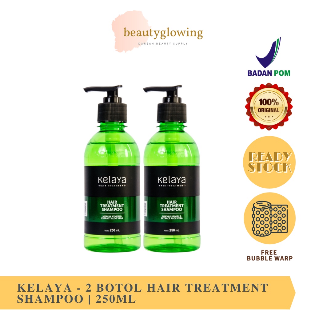 KELAYA 2 Botol Hair Treatment Shampoo