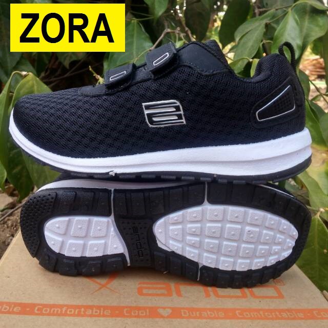 ANDO ANNIE &amp; ZORA VELCRO ORIGINAL SNEAKERS TERBARU KUALITAS IMPORT