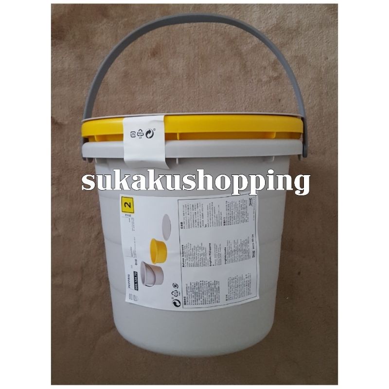 Set Ember Plastik Dengan Penutup Baskom Bak Cuci Dapur Kamar Mandi Minimalis