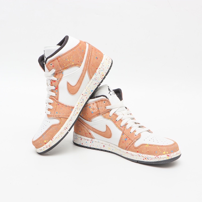 Air Jordan 1 Mid Brushstroke