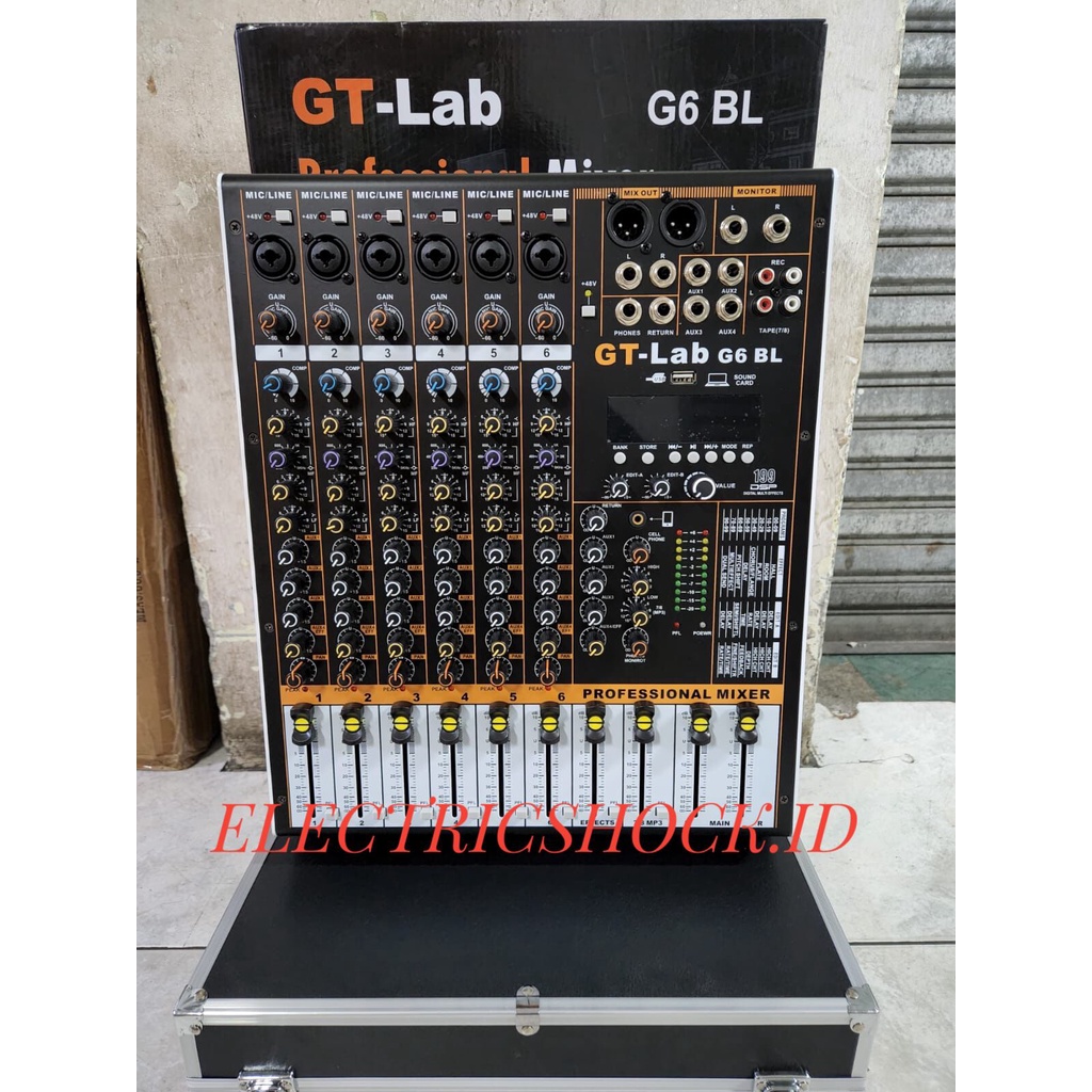 MIXER AUDIO GT LAB G 6BL / GT LAB G6BL / GT LAB G 6 BL ORIGINAL 6 CH