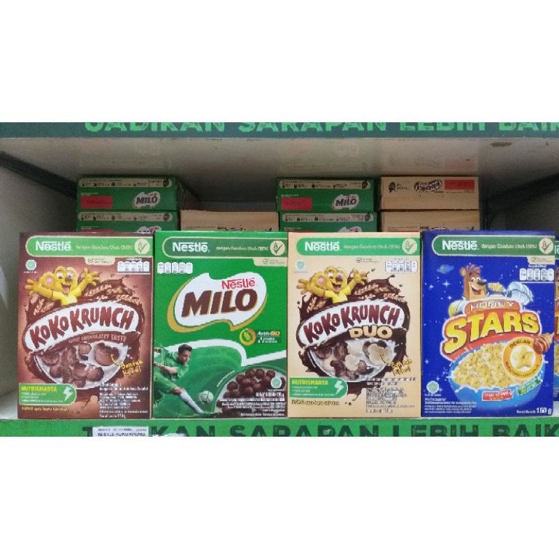 

KZ - nestle koko krunch, milo ball , honey star 150g