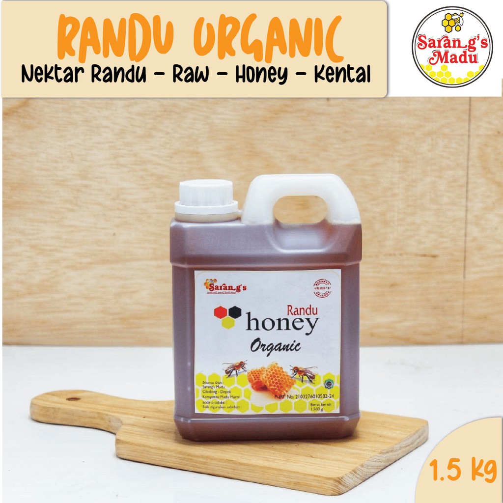 

Madu Randu Kental 1500g, kualitas eksport, madu murni