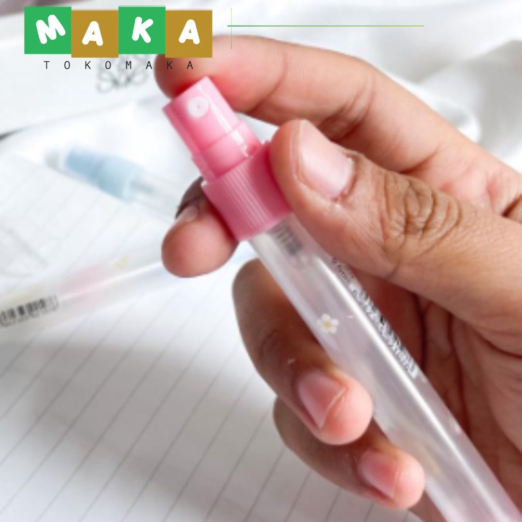 

pulpen semprotan parfum 5 ml buah peach pen spray decant parfum pena bolpoint perlengkapan sekolah alat tulis kantor unik import murah