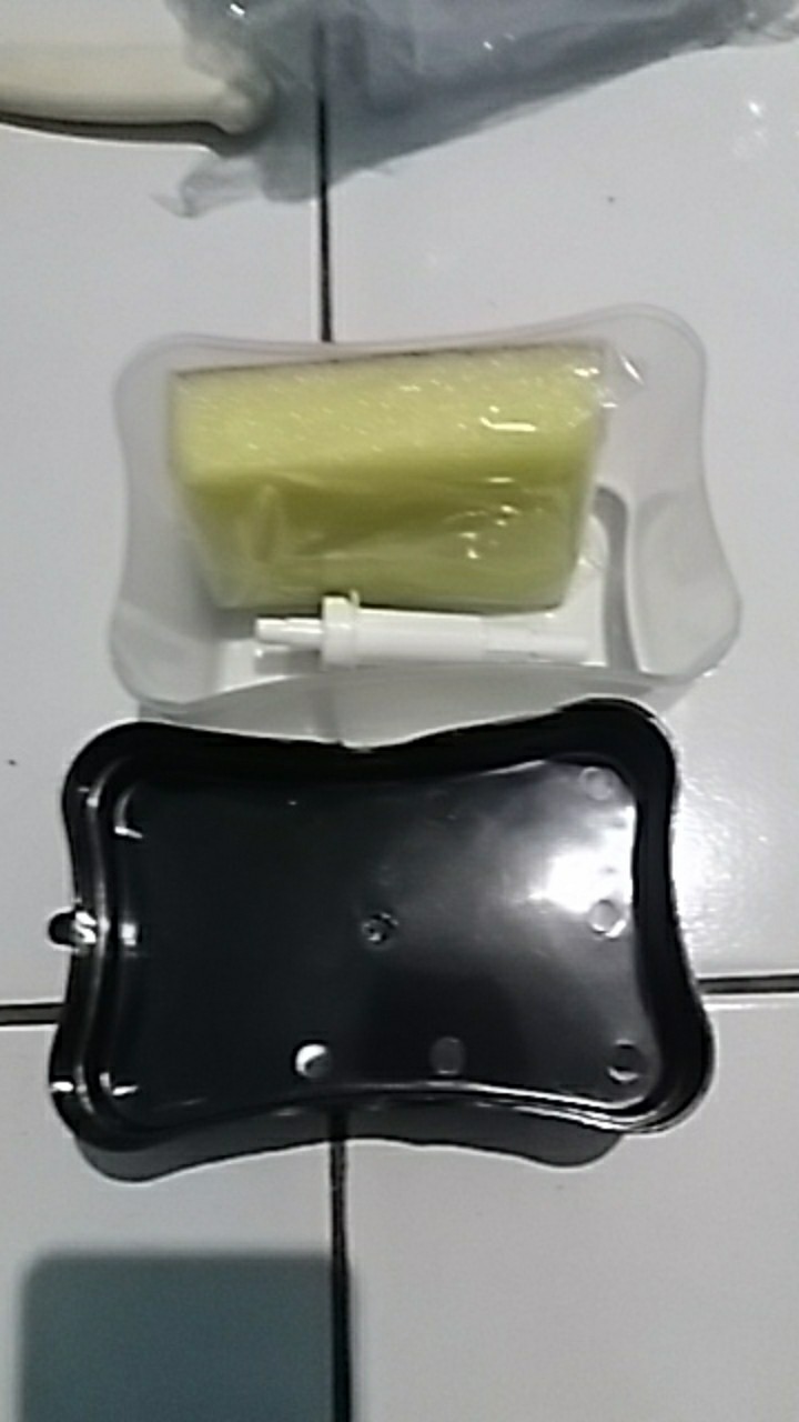 [ Yr ]  Holder Spons Dispenser Sabun 2in1 Dispenser Sabun Spon Kain Sabut Gosok Peralatan Dapur