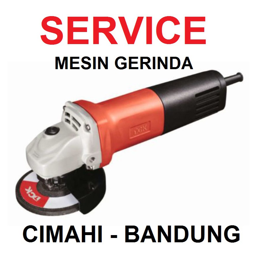 Service Mesin Gerinda 4 inch - Ganti Armature-Saklar-Gear-Bearing