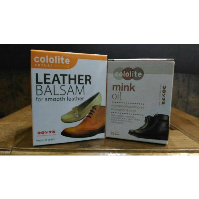 Paket 1, Cololite Leather Balsam & Cololite Mink Oil