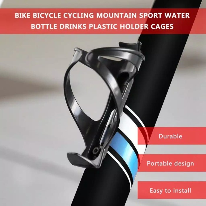 Bike Water Bottle Holder Tempat Botol Minum Sepeda Plastik