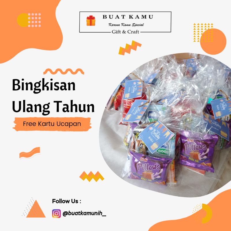 

Bingkisan Ulang Tahun Murah Free Kartu Ucapan