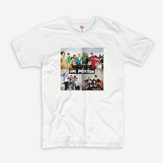 Kaos/T-Shirt ONE DIRECTION - 10 YEAR OF ONE DIRECTION