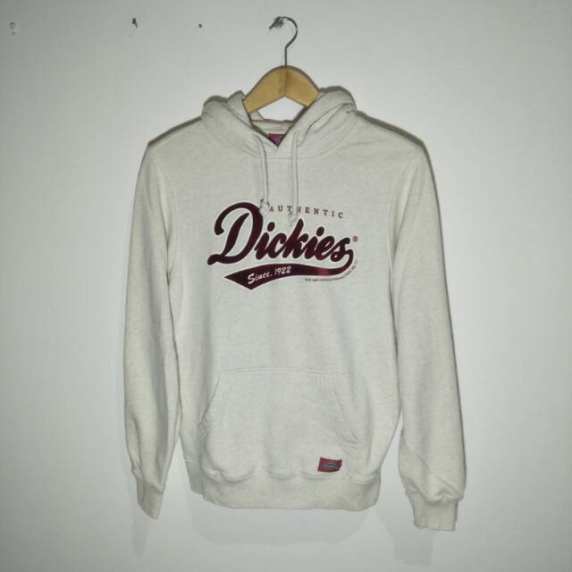 Hoodie Dickies Putih jaket ziphoodie original preloved