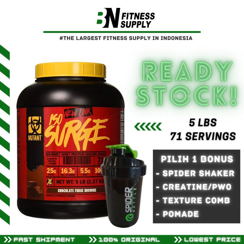 Mutant Iso Surge Whey Protein Isolate