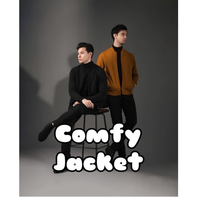 Comfy Jacket MALE ID HEYMALE (READY SIAP KIRIM)