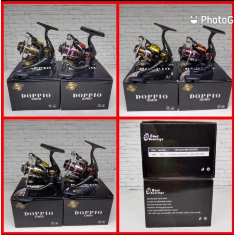 REEL PANCING YUKON DOPPIO 1000/2000/3000