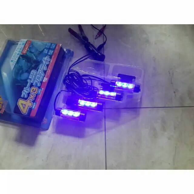 Lampu LED Kolong Dashboard Kabin Mobil Lighter TY 780 Footstep Pintu TY-780 TY780