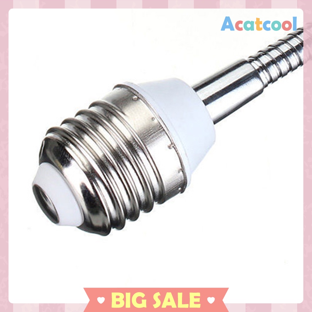 E27 LED Light Bulb Lamp Holder Flexible Extension Adapter Socket