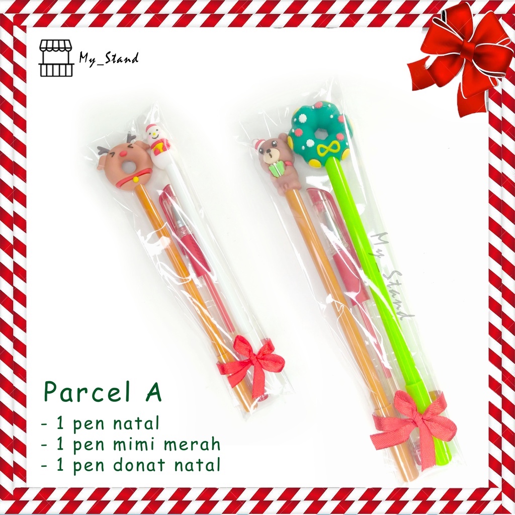 

Parcel Natal MINI Christmas Hampers Alat Tulis Bingkisan Kado Souvenir Merchandise Sekolah Minggu
