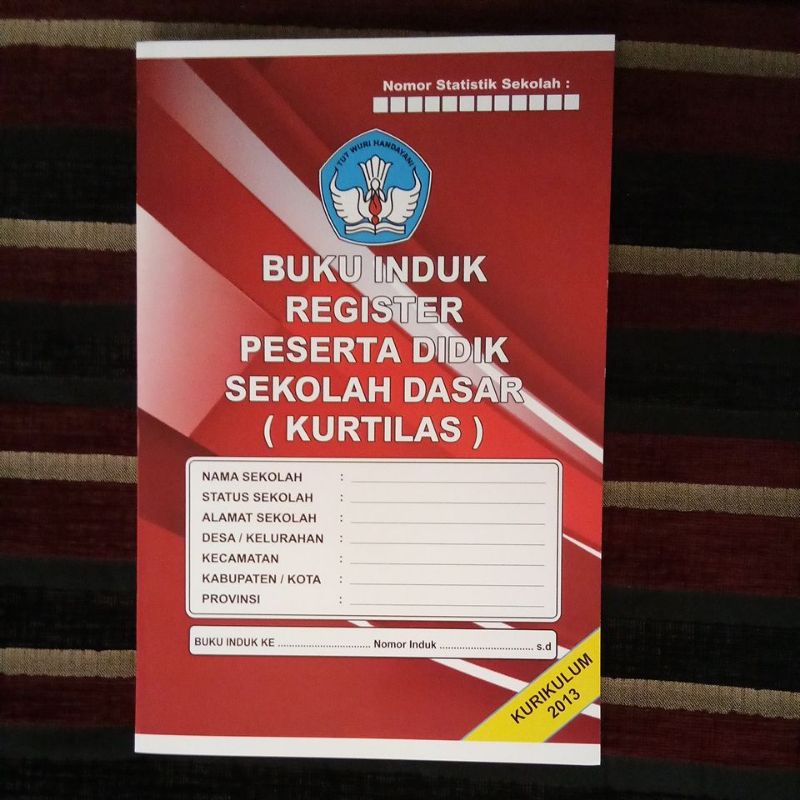 

Buku Induk Register Peserta Didik SD Sekolah Dasar | Buku Administrasi SD