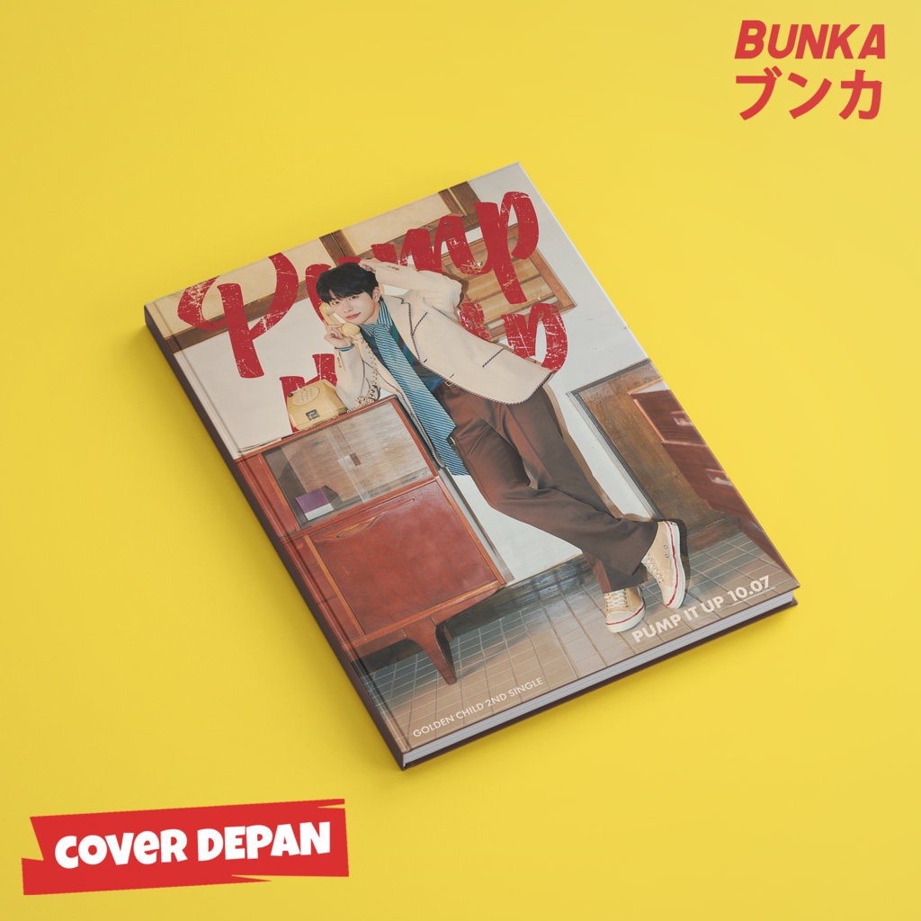 

Notebook KPOP Golden Child Pump Boomin Hardcover A5 Buku Tulis Catatan Notes Agenda Planner Jurnal